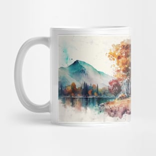 Vibrant Coastal Haven Mug